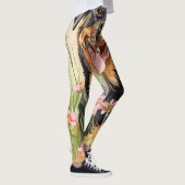 Dames Leggings – Rottweiler Hondenprint (Rechts)