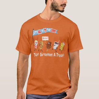 Dames Lets All Goohe Lobbyreat Retro stijl T-shirt