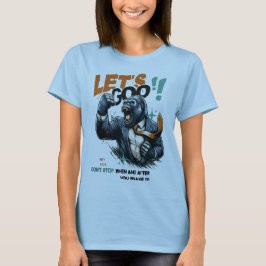 DAMES LET'S GOO LESSENEN T-SHIRT 