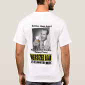 Dames liefde.. beter dan bier t-shirt (Achterkant)