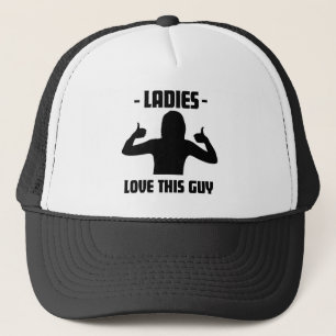 DAMES LIEFHEBBEN DEZE KEREL TRUCKER PET