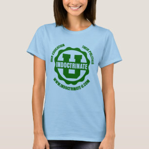 Dames Lila Baby Doll Radiation Logo T-Shirt