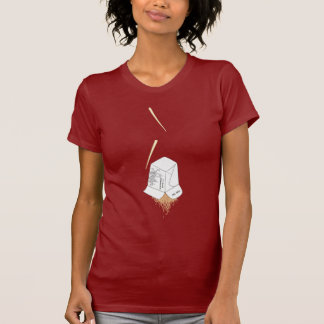 Dames Lo Mein catastrophe T T-shirt