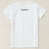 Dames London Street Style T-shirt (Design achterkant)