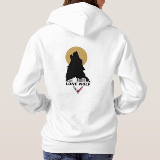 Dames Lone Wolf Hoodie (Achterkant)