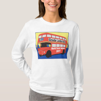 Dames Long Sleve T Shirt Bus Logo
