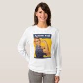 Dames longsleeve t-shirt (Voorkant volledig)