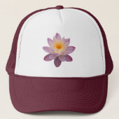 Dames Lotus Bloem Trucker Pet (Voorkant)