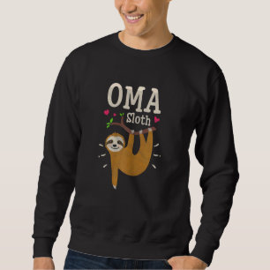 Dames Luiaard Grafisch Humor Dierentuin Dier Oma Trui