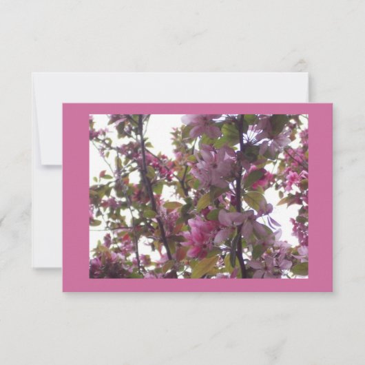 Dames Luncheon met Cherry Blossom Invitation Kaart (Voorkant)