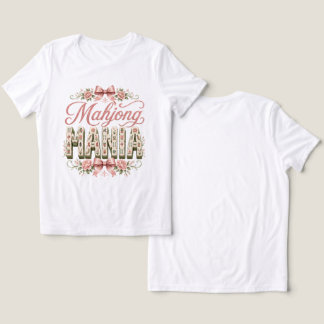 Dames Mahjong Mania  Tri-Blend Shirt