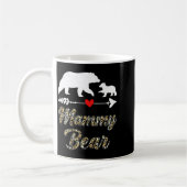Dames mammy beer luipaard leuk moederdag beercub koffiemok (Links)