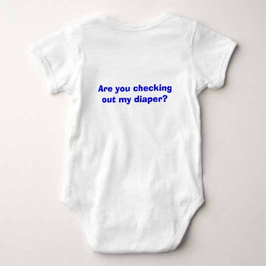 Dames Man Romper (Achterkant)