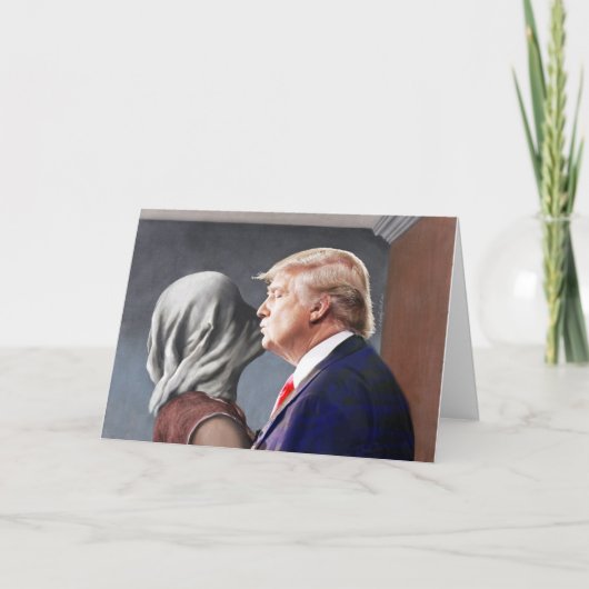 Dames Man Wenskaart Kaart (Voorkant)