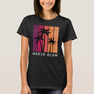 Dames Marsa Alam Vintage Sunset T-Shirt