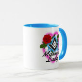 Dames-Masonische Mok (Voorkant rechts)