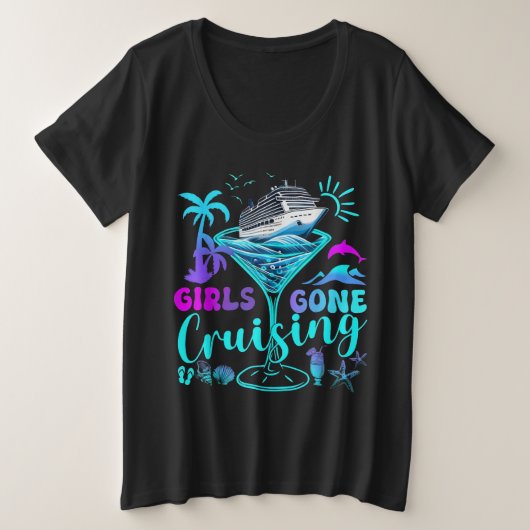 Dames Meisjes Cruise Shirt (Design voorkant)