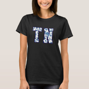 Dames Meisjes Tennessee Vintage Wilde Bloemen Graf T-shirt