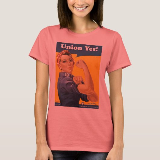 Dames Melange Ringer T-shirt (Voorkant)