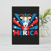 Dames Merica Geit Kaart (Staand voorkant)