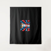 Dames Merica Geit Wandkleed (Voorkant)