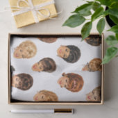 Dames met bouffant uit de jaren 60 tissuepapier (Geschenk)