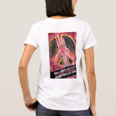 Dames met een lang gestroomlijnd OWS-ondersteuning T-shirt (Achterkant)