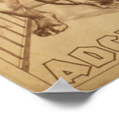 Dames met het Poster van VAUDEVILLE van de Uitvoer (Hoek)