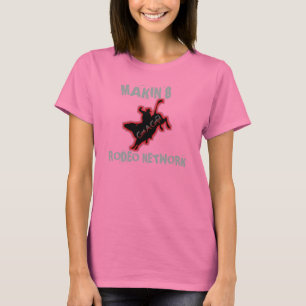 Dames met korte hoes ROdeo-netwerk T-shirt
