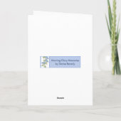 Dames met lang haar victoriaanse briefkaarten (Achterkant)