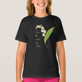 Dames met lange mouwen T-shirt: Lily van de Valley T-shirt