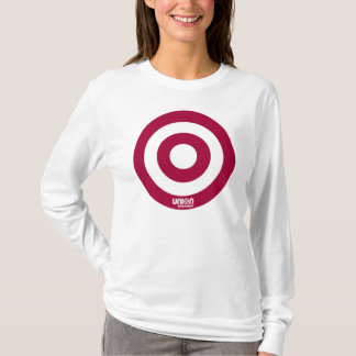 Dames met Target uitgerust T-shirt