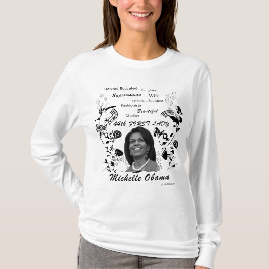 Dames met zweetshirt t-shirt (Voorkant)