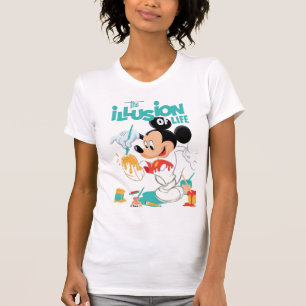 Dames. (Mickey. De schilder) T-shirt