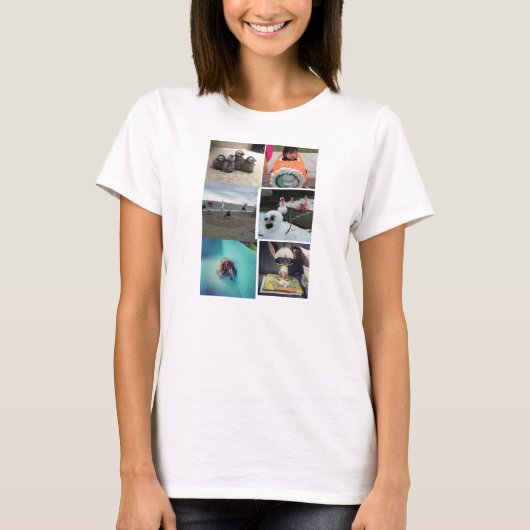 Dames middelgrote instagram T-Shirt (Voorkant)
