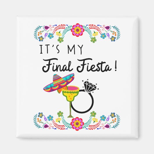 Dames Mijn Einde Festa Bruid Bachelorette Feest Pi Magneet (Voorkant)