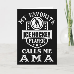 Dames Mijn favoriete hockeyspeler noemt me Ama Wom Kaart