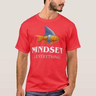 Dames Mindset Motiverende Korte Zin Funny Schattig T-shirt