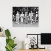 Dames Mode 1920 Poster (Thuiskantoor)