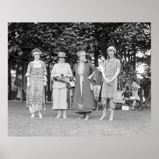 Dames Mode 1920 Poster (Voorkant)