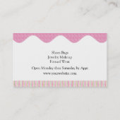 Dames Mode Boutique Visitekaartje (Achterkant)