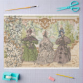 Dames, Mode en Bloemen Decoupage Tissue Paper Tissuepapier (Craft)