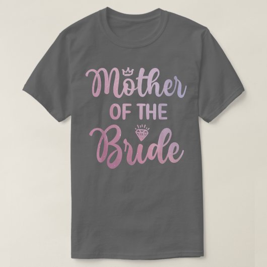 Dames Moeder Van De Bruid Bruidsfeest Trouwjurk D T-shirt (Design voorkant)
