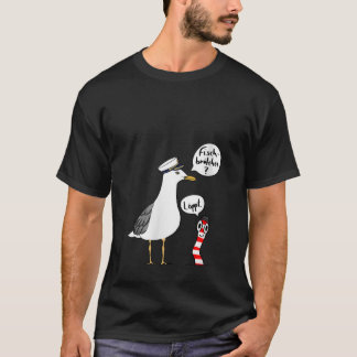 Dames Moin L ppt Zeggende Meeuw Grappig Cadeau Noo T-shirt