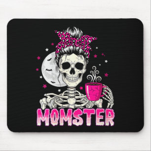 Dames Momster Schedel Moeder Koffie Liefhebber Hal Muismat