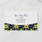 Dames Monogram Girly-contactkaarten Visitekaartje (Voorkant)