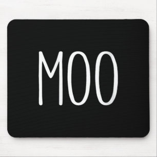 Dames Moo-shirt Funny Volwassenen Mannen Vrouwen K Muismat