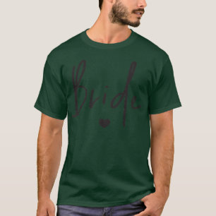 Dames Mooie Trouwfeest Honeymoon Bachelorette Fees T-shirt