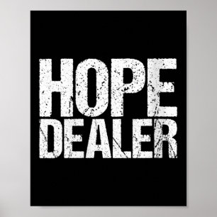 Dames Motiverend Hoop Er V-hals Poster