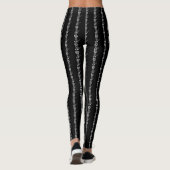 Dames Motor Fietsliefhebber Leggings (Achterkant)